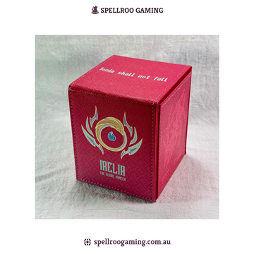 Riftbound: League of Legends TCG: Irelia Deck Box - Display Window - Fits 80 Cards - English