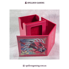 Riftbound: League of Legend TCG: Irelia Deck Box - Display Window - Fits 80 Cards -  English