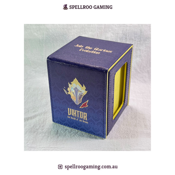 Riftbound: League of Legends TCG: Viktor Deck Box - Display Window - Fits 80 Cards - English