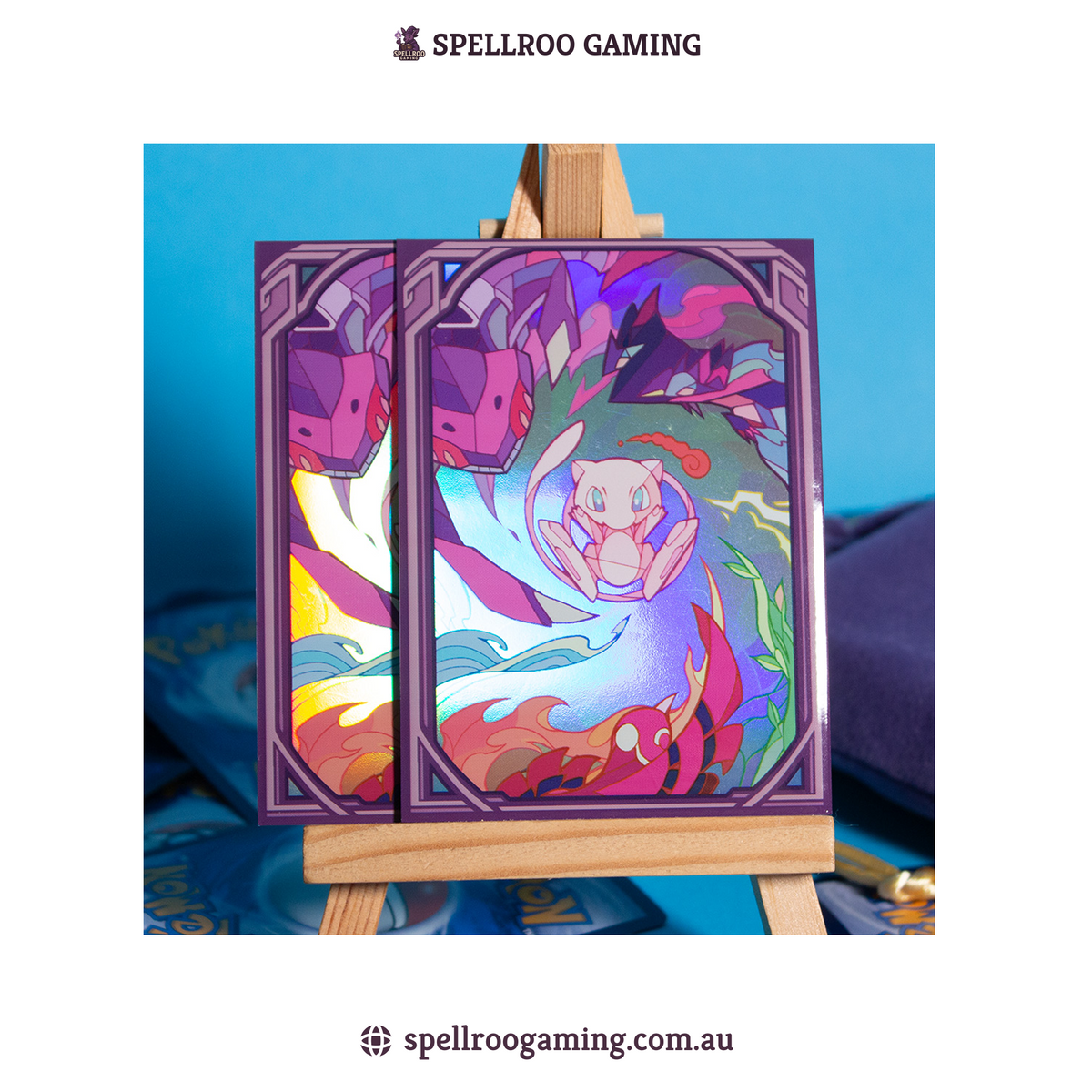 Pokemon TCG: Mew Standard Sleeves - 66pc - 66 x 92 mm -  English