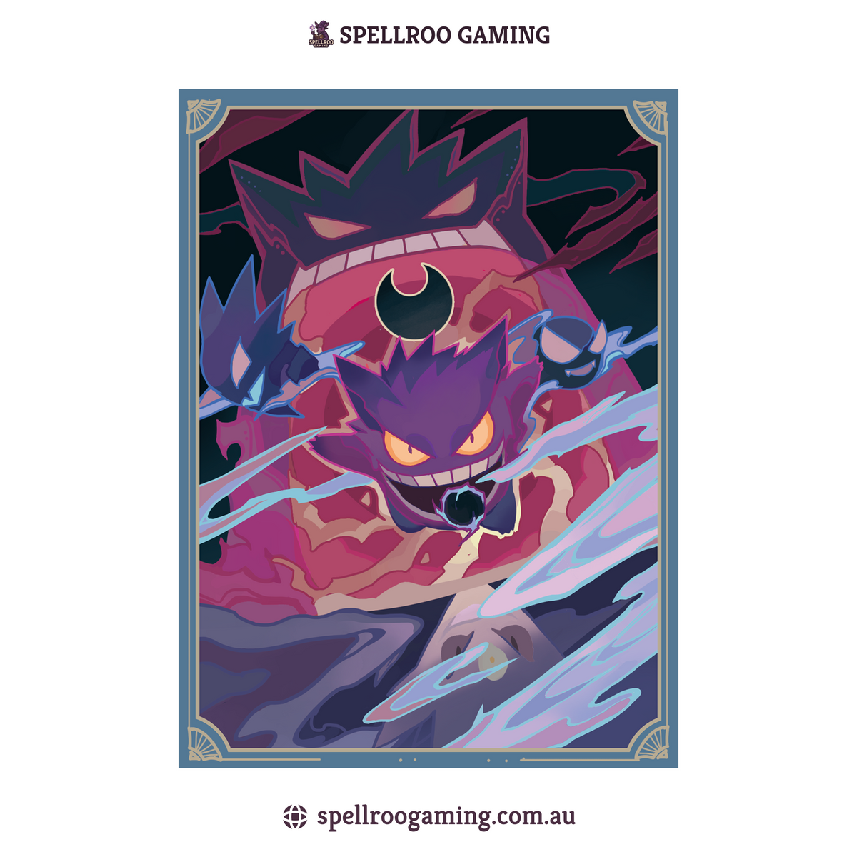 Pokemon TCG: Gengar Standard Sleeves - 66pc - 66 x 92 mm -  English