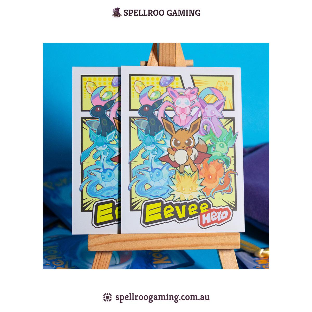 Pokemon TCG: Eevee Hores Standard Sleeves - 66pc - 66 x 92 mm -  English