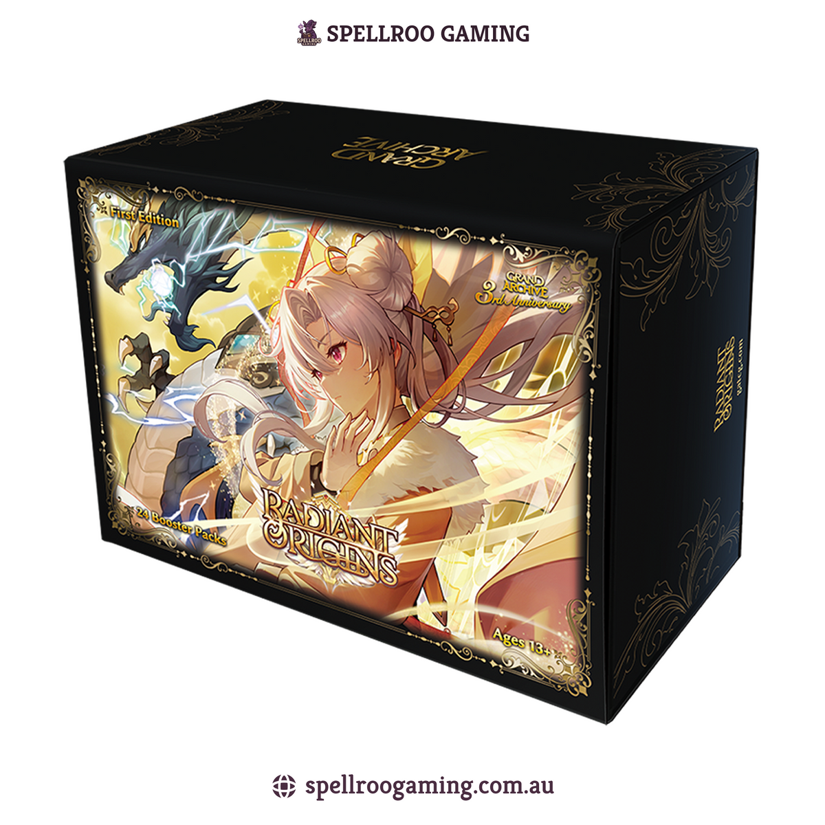 Grand Archive TCG: RDO - Radiant Origins Booster Box 1st Edition - E SPELLROO GAMING Grand Archive TCG: RDO - Radiant Origins Booster Box 1st Edition - E SPELLROO GAMING