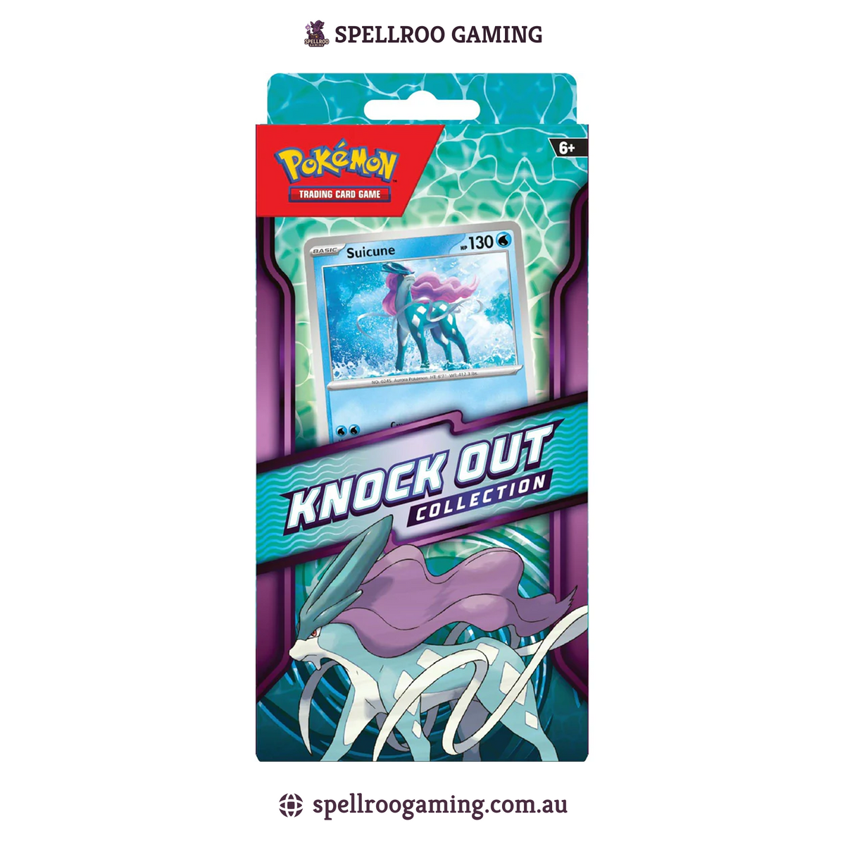 Pokemon TCG: Knock Out Collection - Suicune - English