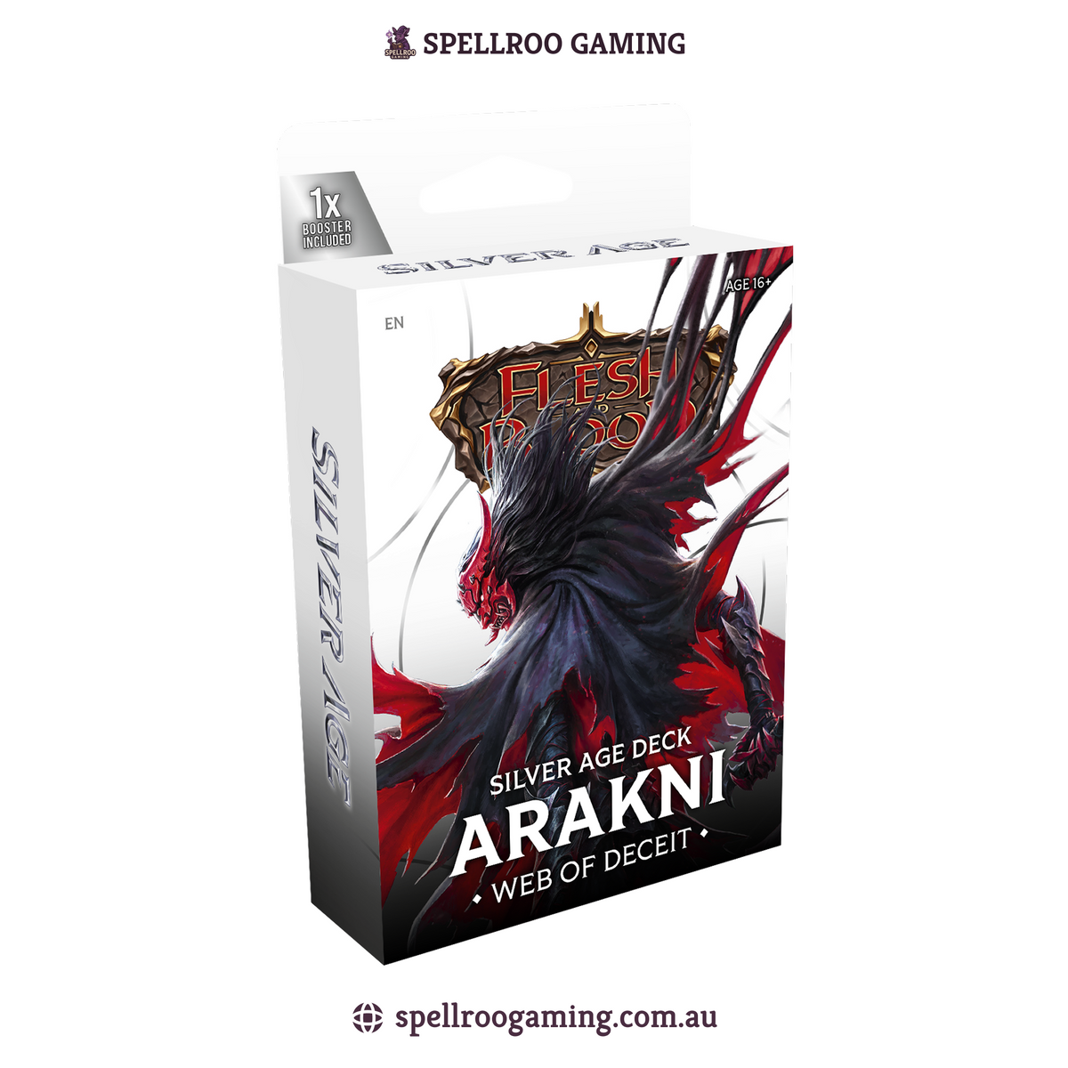 Flesh and Blood TCG: Chapter 2 - Sliver Age Deck - Arakni - English