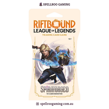 Riftbound: League of Legends TCG: Set 2 - Spiritforged Blister Pack – English