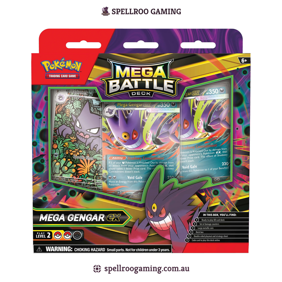 Pokemon TCG: Mega Evolutions - Mega Evolutions Mega Battle Deck Mega Gengar Ex - English