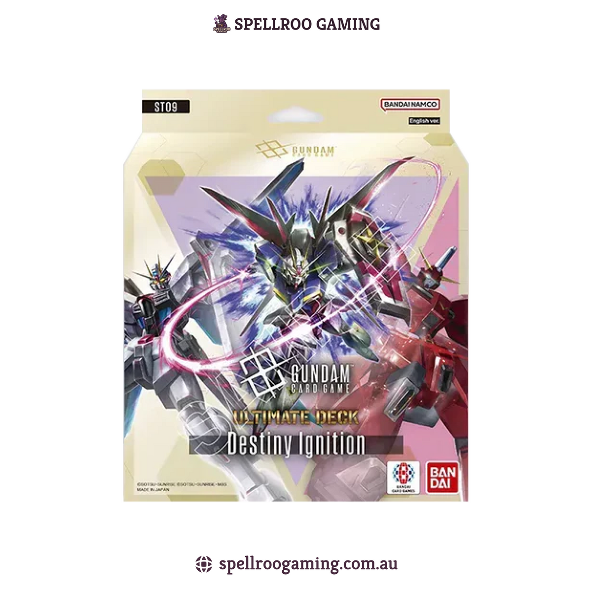 Gundam TCG Card Game: ST09 - Destiny Ignition Ultimate Deck – English