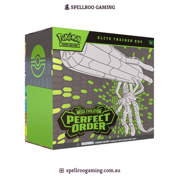 Pokemon TCG: Mega Evolution - Mega Evolution Perfect Order Elite Trainer Box - English