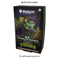 Magic: The Gathering: Secrets of Strixhaven Witherbloom Pestilence Commander Deck - English