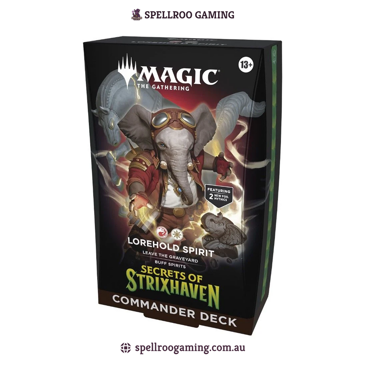 Magic: The Gathering: Secrets of Strixhaven Lorehold Spirit Commander Deck - English