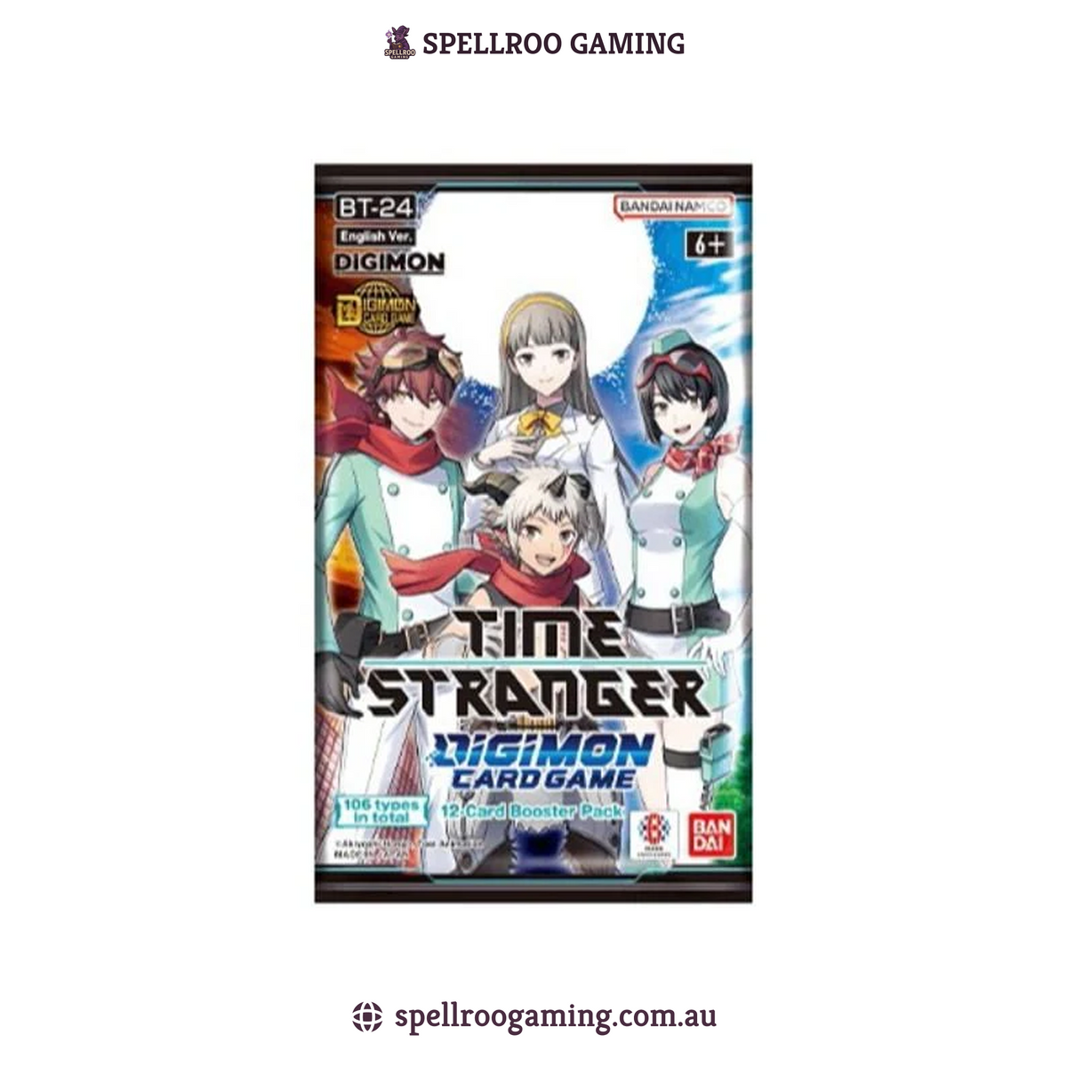 Digimon Card Game: BT24 - Time Stranger Booster Pack – English