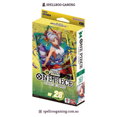 One Piece Card Game: ST-28 - Yamato Starter Deck (Green/Yellow) - English