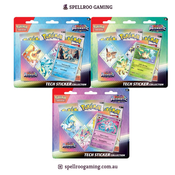 Pokemon TCG: Prismatic Evolutions - Scarlet & Violet Prismatic Evolutions Tech Sticker Collection - English