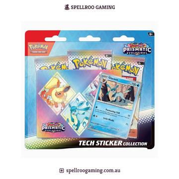 Pokemon TCG: Prismatic Evolutions - Scarlet & Violet Prismatic Evolutions Tech Sticker Collection - English