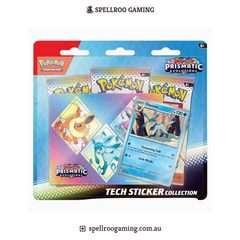 Pokemon TCG: Prismatic Evolutions - Scarlet & Violet Prismatic Evolutions Tech Sticker Collection - English