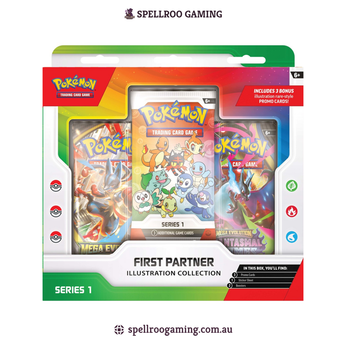 Pokemon TCG: 2026 First Partner Illustration Collection - English