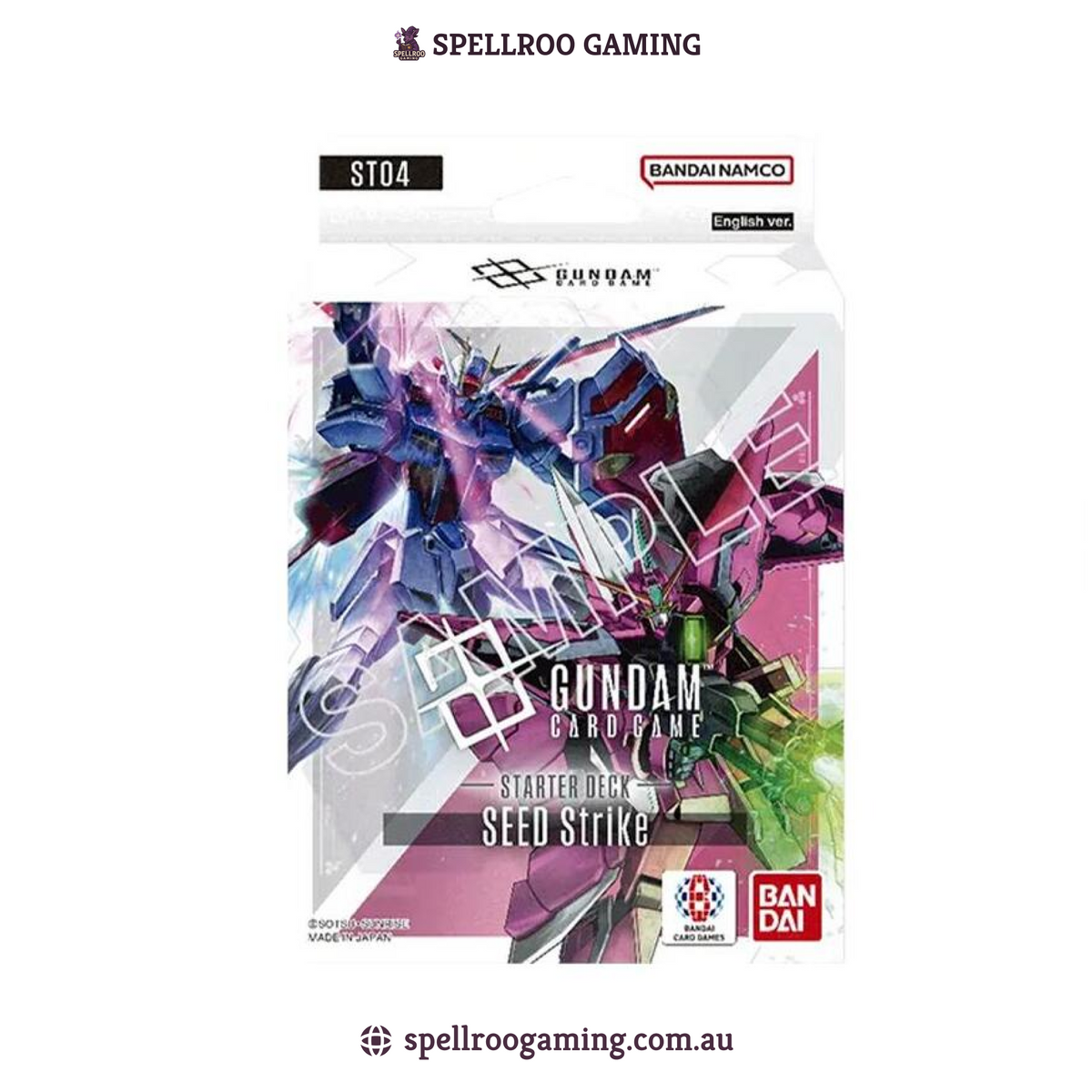 Gundam TCG Card Game: ST04 - SEED Strike Starter Deck – English