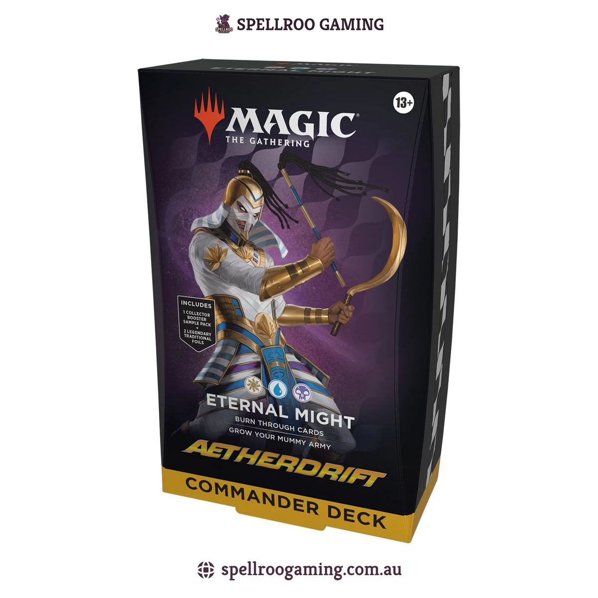 Magic: The Gathering: Aetherdrift - Aetherdrift Eternal Might Commander Deck - English