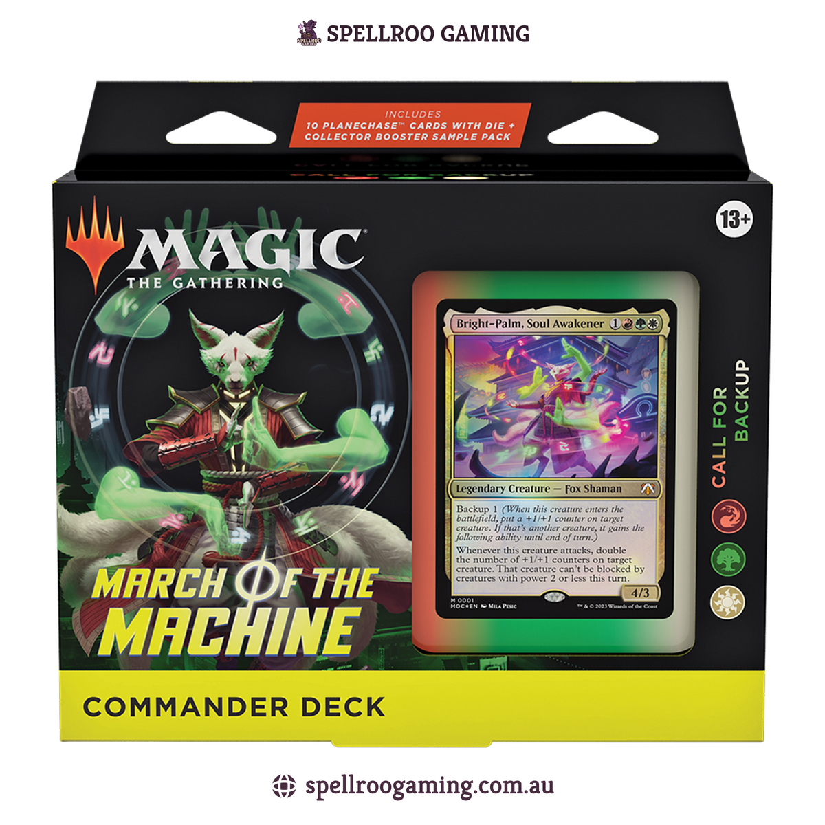 Magic: The Gathering: March of the Machine - March of the Machine Call for Backup Commander Deck - English