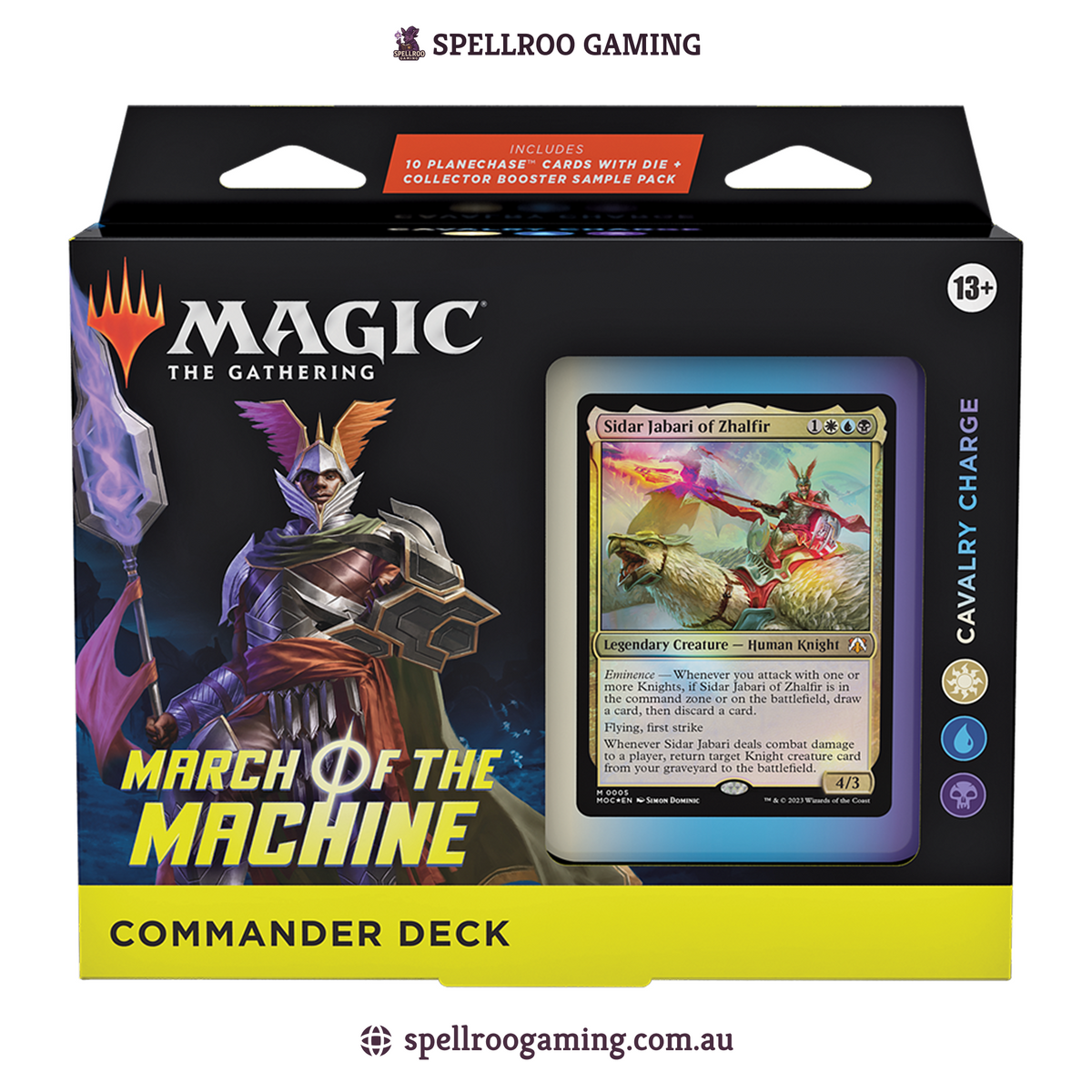Magic: The Gathering: March of the Machine - March of the Machine Cavalry Charge Commander Deck - English