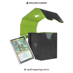 Gamegenic: Magic: The Gathering: Secrets of Strixhaven Squire PLUS 100+ XL - Black/Green - English