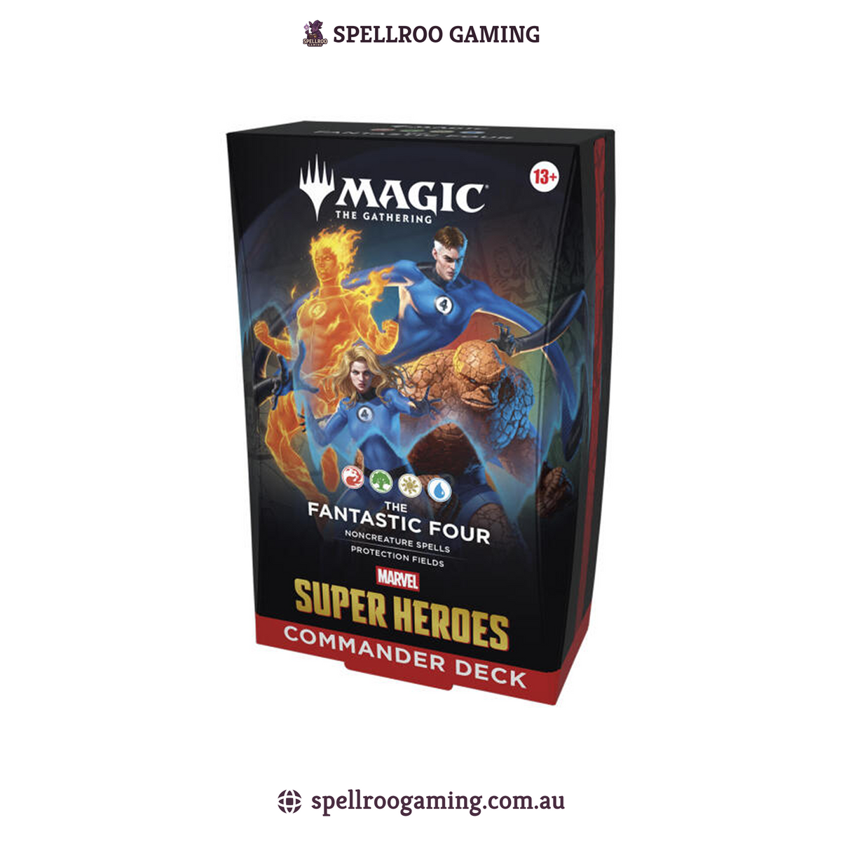 Magic: The Gathering: Marvel Super Heroes Commander Decks - The Fantastic Four - English