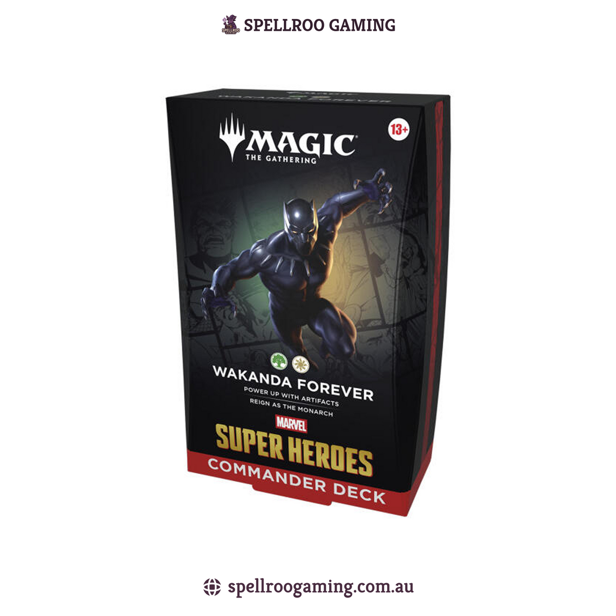 Magic: The Gathering: Marvel Super Heroes Commander Decks - Wakanda Forever - English