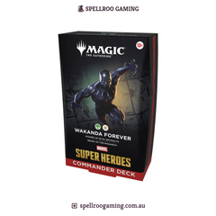 Magic: The Gathering: Marvel Super Heroes Commander Decks - Wakanda Forever - English