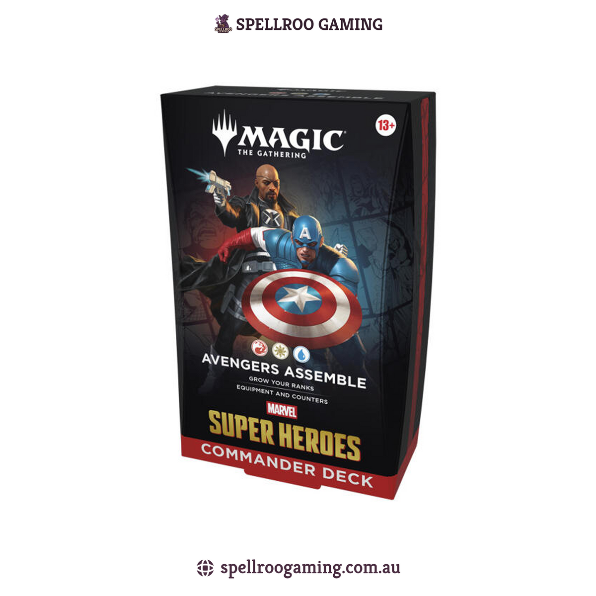 Magic: The Gathering: Marvel Super Heroes Commander Decks - Avengers Assemble - English