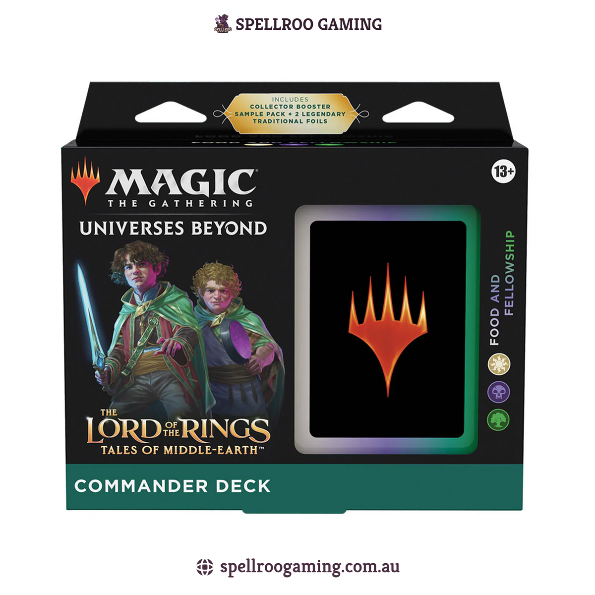 Magic: The Gathering: The Lord of the Rings: Tales of Middle-Earth - Food and Fellowship Commander Deck - English