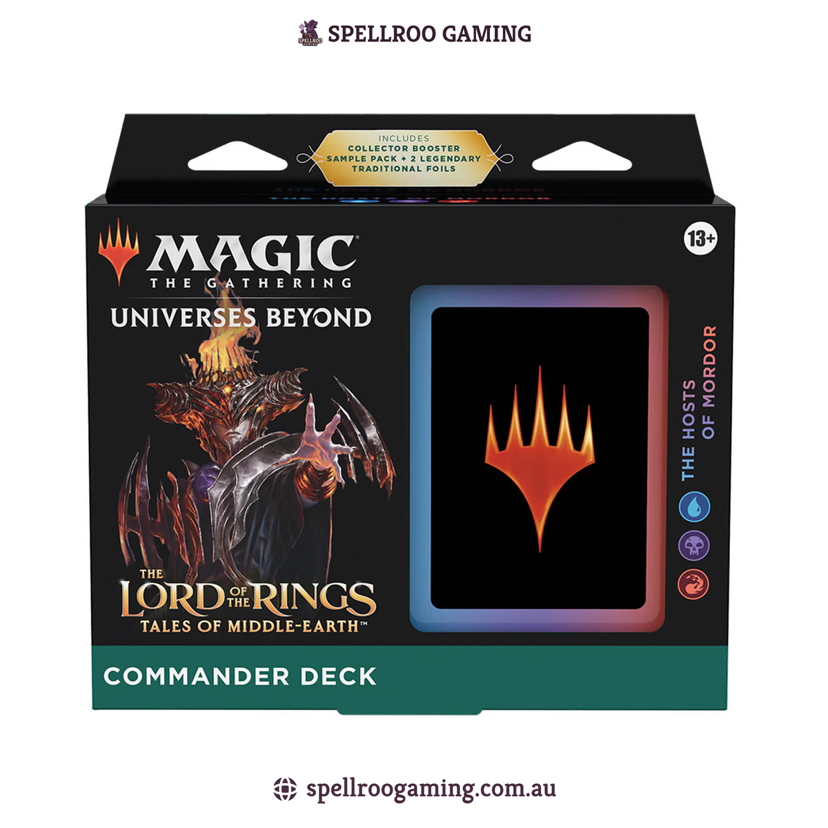 Magic: The Gathering: The Lord of the Rings: Tales of Middle-Earth - Hosts of Mordor Commander Deck - English