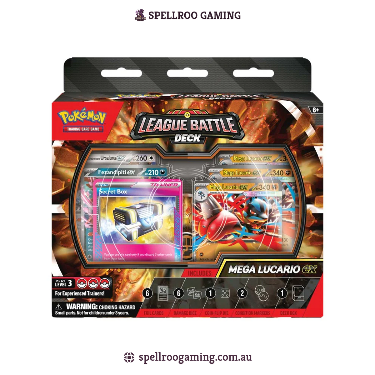 Pokemon TCG: Mega Evolutions - Mega Evolutions Mega Lucario EX League Battle Deck - English