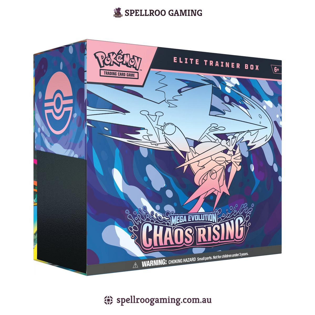 Pokemon TCG: Mega Evolutions - Mega Evolutions Chaos Rising Elite Trainer Box - English