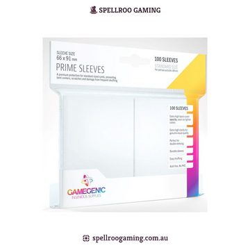 Gamegenic: Prime Card Sleeves - 66mm x 91mm - 100 pcs - English