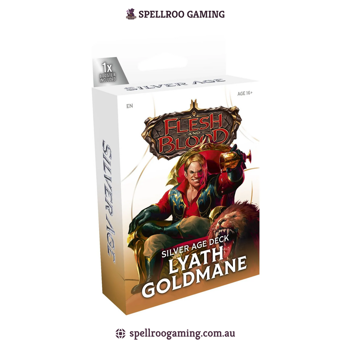 Flesh and Blood TCG: Chapter 3 - Sliver Age Deck - Lyath Goldmane - English
