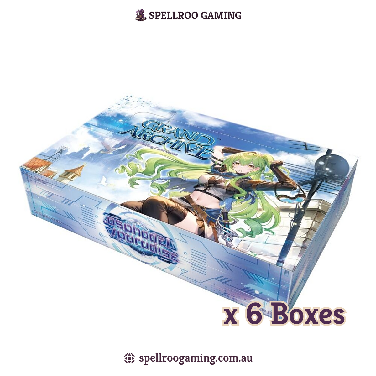 Grand Archive TCG: .asphodel/paradise Booster Case – 1st Edition - English (PREORDER)
