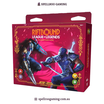 Riftbound: League of Legends TCG: Set 4 - Vendetta Showdown Deck – Zed vs Shen – English