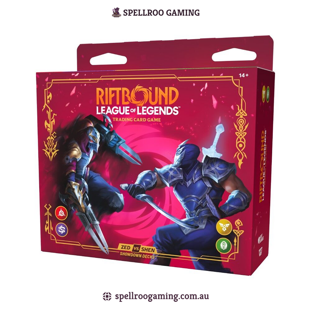 Riftbound: League of Legends TCG: Set 3 - Vendetta Showdown Deck – Zed vs Shen – English (PREORDER)