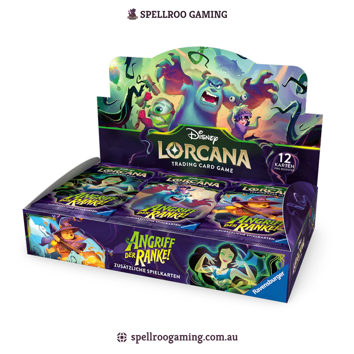 Disney Lorcana TCG: Set 13 - Attack of The Vine Booster Box – English (PREORDER)