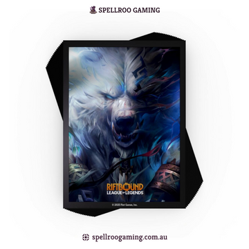 Riftbound: League of Legends TCG: Official Art Sleeves - Origins: Volibear – 100pc - English