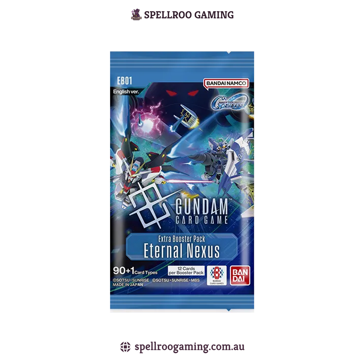 Gundam TCG Card Game: EB01 - Eternal Nexus Extra Booster Pack – English