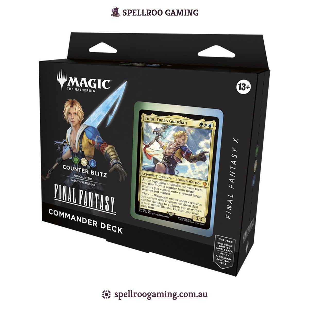 Magic: The Gathering: Final Fantasy - Counter Blitz Commander Deck - English