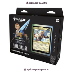 Magic: The Gathering: Final Fantasy - Counter Blitz Commander Deck - English