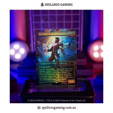 Magic: The Gathering: Secret Lair X Marvel: Iron Man (Rainbow Foil Edition) - English