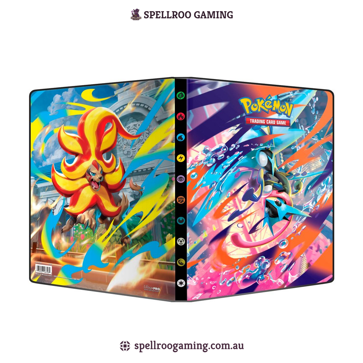 Pokemon TCG: Mega Evolution - Chaos Rising 9 Pocket Binder Portfolio (252 Cards) - English