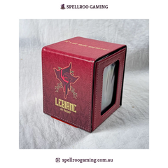 Riftbound: League of Legend TCG: Leblanc Deck Box - Display Window - Fits 80 Cards -  English