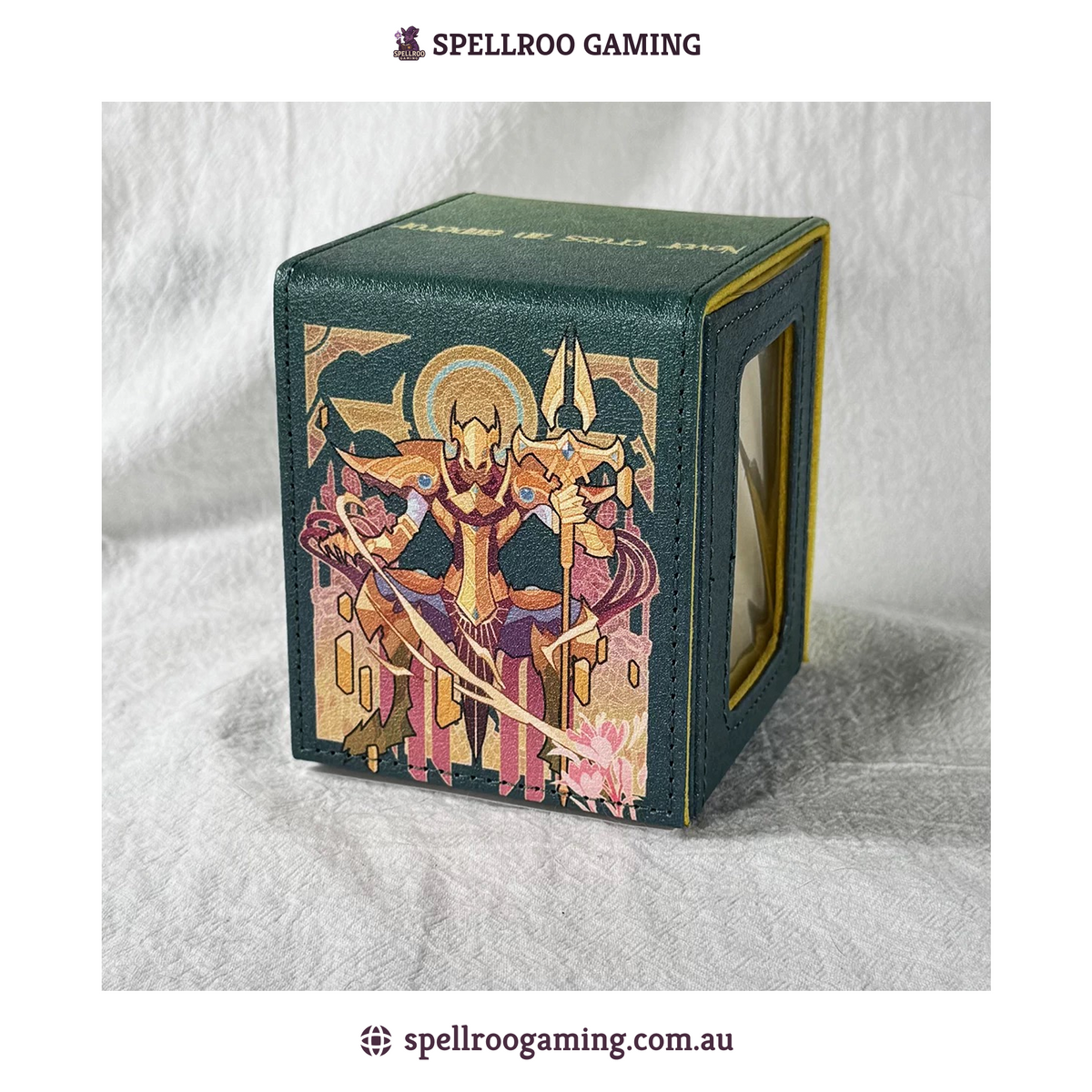Riftbound: League of Legend TCG: Azir Deck Box - Display Window - Fits 80 Cards -  English