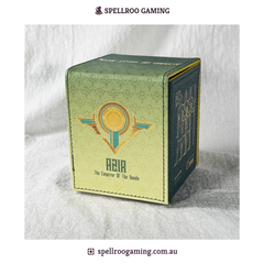 Riftbound: League of Legend TCG: Azir Deck Box - Display Window - Fits 80 Cards -  English