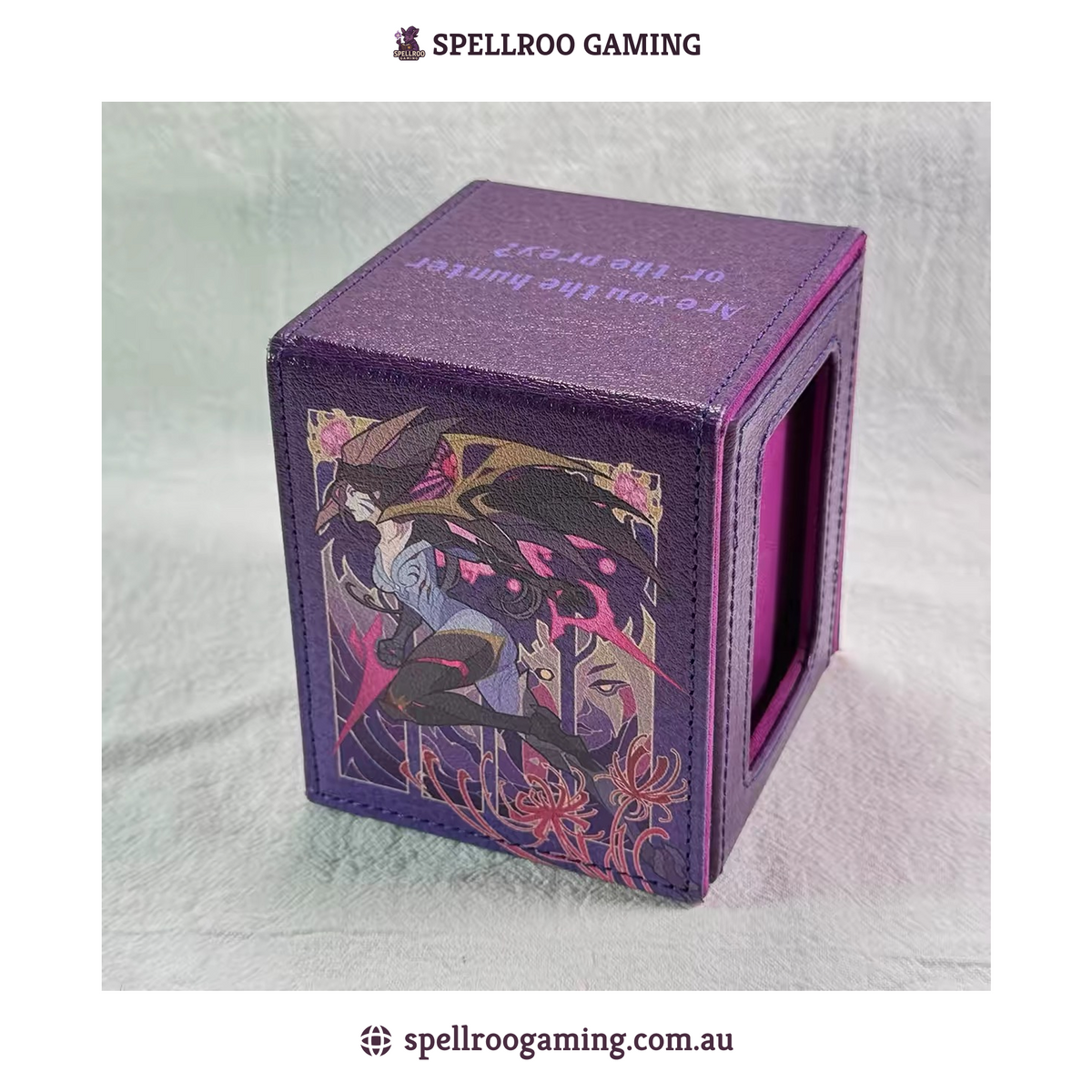 Riftbound: League of Legend TCG: Kasai Deck Box - Display Window - Fits 80 Cards -  English